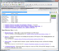 A1 Keyword Research 2.1.3 in Windows 7 - keyword research online tools screenshot