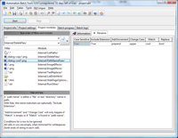 Windows XP - automation batch filters screenshot