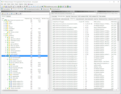 Website Link Analyzer - Link checker for websites